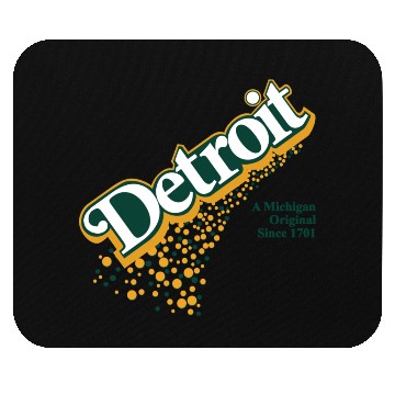 Discover Detroit Michigan Original Pop Mouse Pads