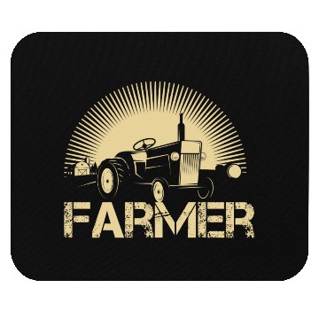 Discover Farmer piglet farmer dirty farmer farmer farmers Mouse Pads