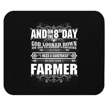 Discover Farmer farmers piglet farmer stupid farmer farme Mouse Pads