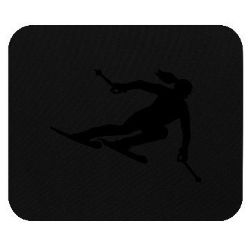 Discover Skiing Mouse Pads