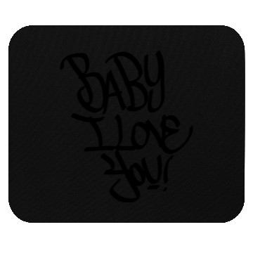 Discover i love you Mouse Pads