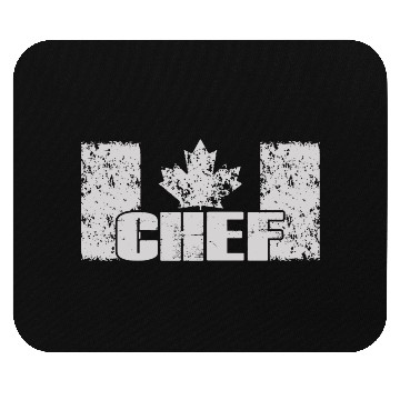 Discover chef- canadian chef Mouse Pads