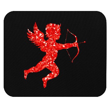 Discover Ruby Martin74 Cupid Silhouette Mouse Pads