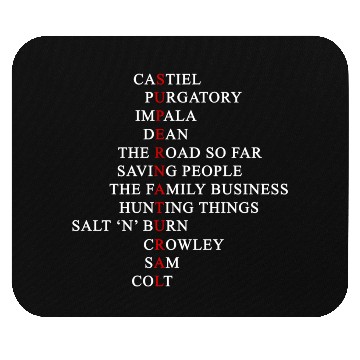 Discover Supernatural - Awesome supernatural Mouse Pads