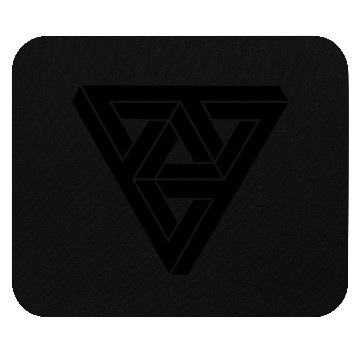 Discover Optical illusion Minimal Shape Mouse Pads