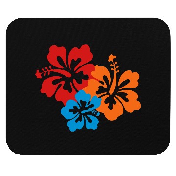 Discover Icon Hibiscus Flowers 2b Mouse Pads