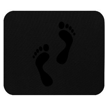 Discover Footprints Walking Mouse Pads