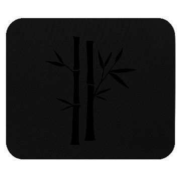Discover Bamboo Outline Vector Mouse Pads