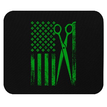 Discover Hair stylist - Hair stylist flag Mouse Pads for american