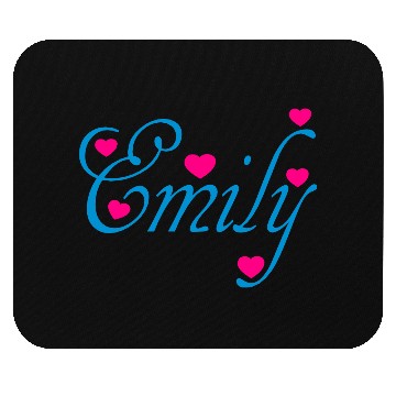 Discover ♥ټI Love Emily-Vector Cute Confession Designټ♥ Mouse Pads