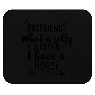 Discover Boyfriend - Horse Mouse Pads