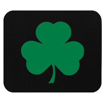 Discover Clover, shamrocks Mouse Pads