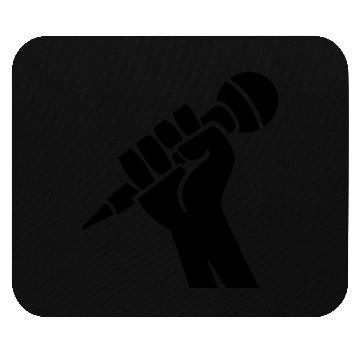 Discover microphone Mouse Pads