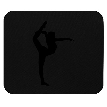 Discover Yoga, Dancer, Gymnast, Cheerleader Mouse Pads