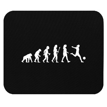 Discover Women's Soccer Evolution Mouse Pads