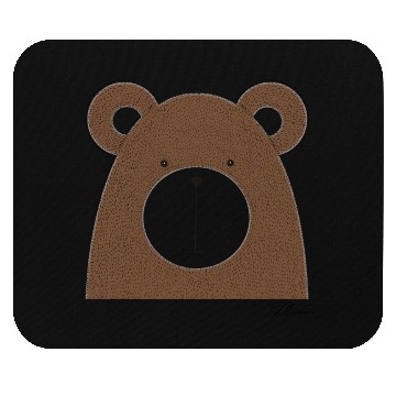 Discover Cute Bear - by MEOW Mouse Pads