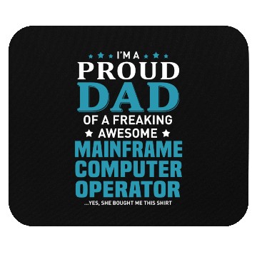 Discover Mainframe Computer Operator Mouse Pads