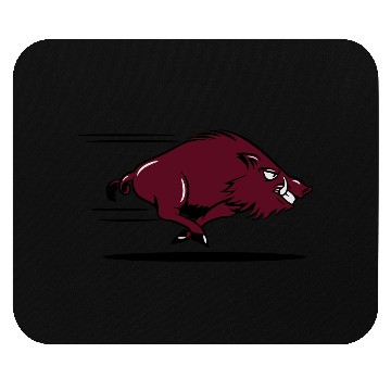 Discover Wild boar dangerous race Mouse Pads
