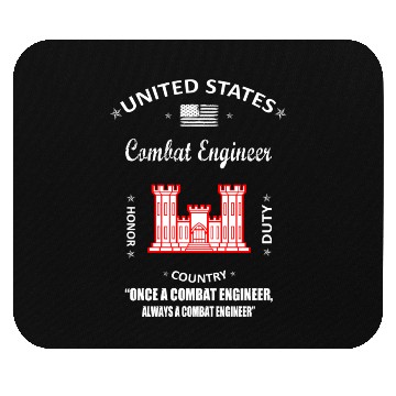 Discover combat engineer, us army combat engineer, army com Mouse Pads
