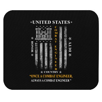 Discover combat engineer, us army combat engineer, army com Mouse Pads