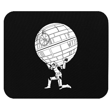 Discover Funny Star Wars Stormtrooper art Mouse Pads