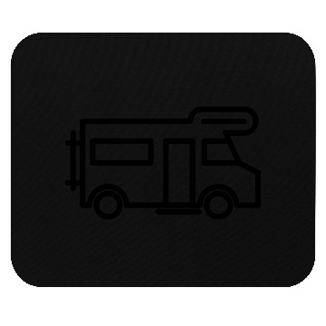 Discover Caravan Icon Mouse Pads