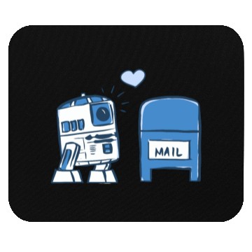 Discover Funny Star Wars r2d2 comic Mouse Pads