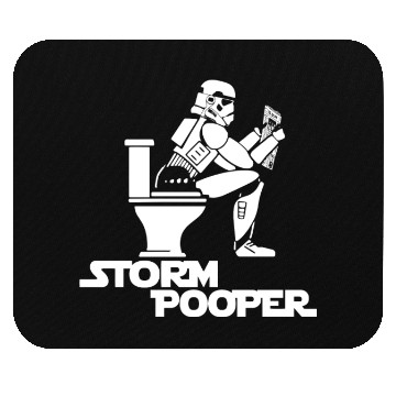 Discover Storm Trooper Pooper Mouse Pads