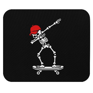 Discover Dab dabbing skeleton skateboard skater Mouse Pads