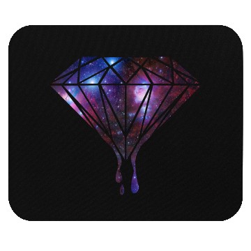 Discover Diamond Universe-Gift-hipster-galaxy-trend-cool Mouse Pads