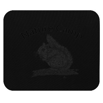 Discover Nature Camp Squirrel Mouse Pads