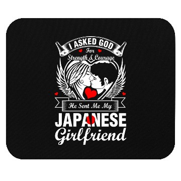 Discover I Asked God For Japanese Girlfriend Mouse Pads