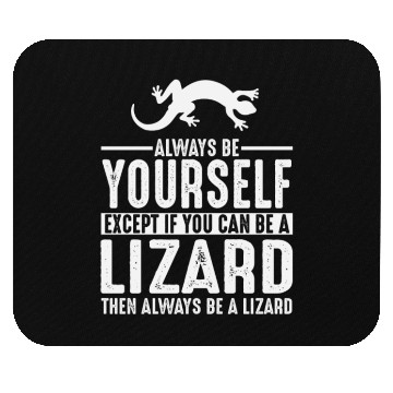 Discover Lizard Gift Lover Mouse Pads