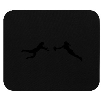 Discover Ultimate Frisbee - women Mouse Pads