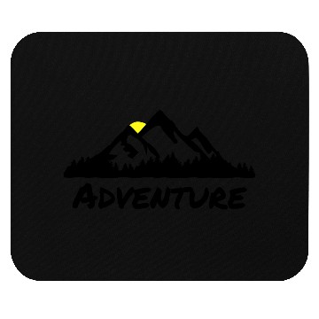 Discover Mountains and Forest, Nature Adventuer Mouse Pads
