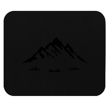 Discover Canoe & Mountains Mouse Pads