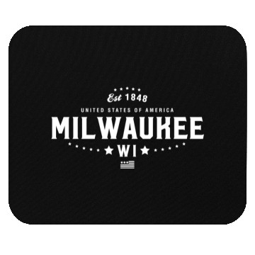 Discover Milwaukee WI Wisconsin Mouse Pads