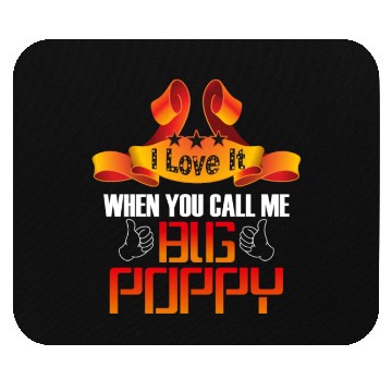 Discover Big Poppy Mouse Pads