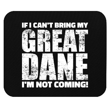 Discover Great Dane Mouse Pads
