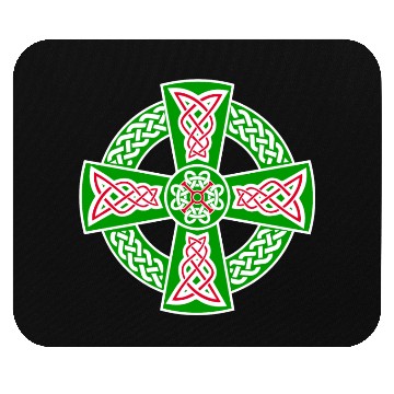 Discover Celtic cross Mouse Pads