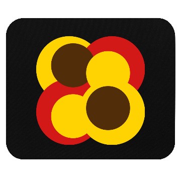 Discover Abstract Geometric Circular Shapes Mouse Pads