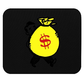 Discover Money Bag Mouse Pads