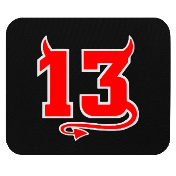 Discover Lucky Devil 13 Mouse Pads