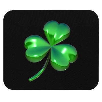 Discover 3D Shamrock Mouse Pads