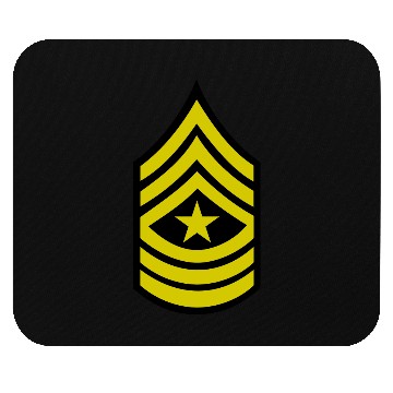 Discover army rank patch sergeant major Mouse Pads