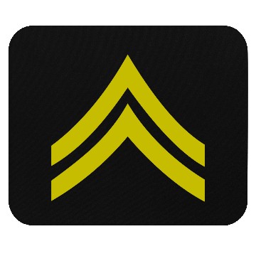 Discover army rank patch corporal Mouse Pads