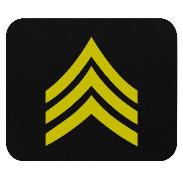 Discover army rank patch sergeant Mouse Pads