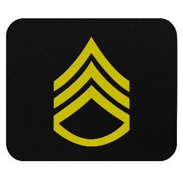 Discover army rank patch staff sergeant Mouse Pads