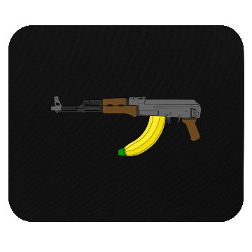 Discover AK-47 with banana clip Mouse Pads