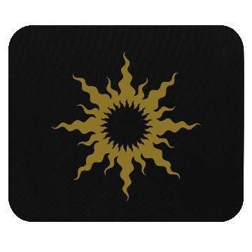 Discover amazing wavy sun Mouse Pads